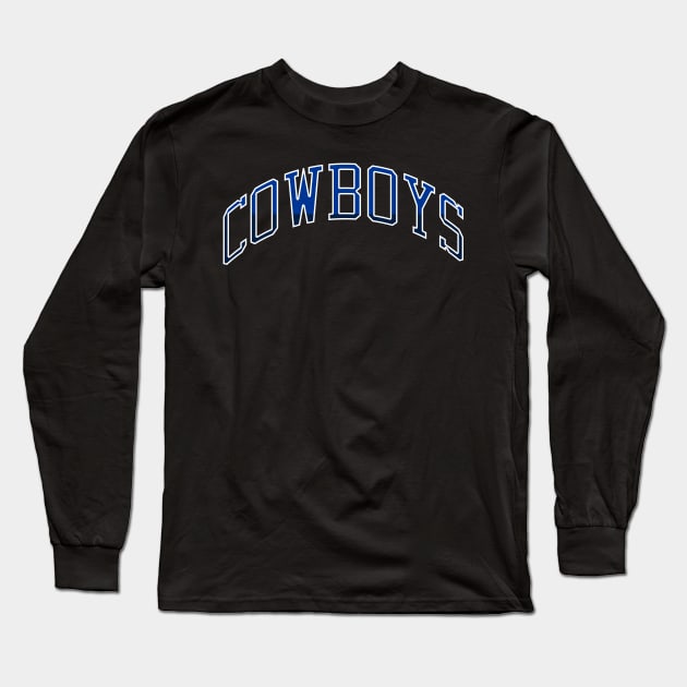 Cowboys Long Sleeve T-Shirt by teakatir